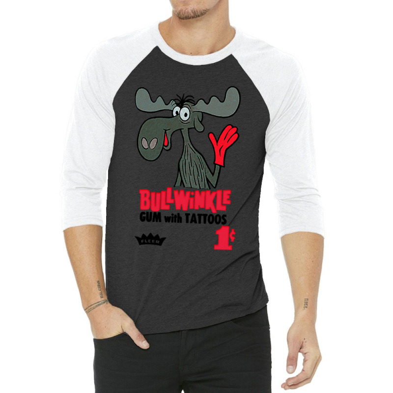 Gifts Idea Bullwinkle Mens Womens 3/4 Sleeve Shirt | Artistshot