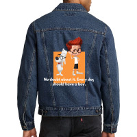 Mask Cartoons Rocky My Favorite People Men Denim Jacket | Artistshot