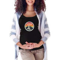 Retro Motorcycle Sidecar Vintage Gift 61783991 Maternity Scoop Neck T-shirt | Artistshot