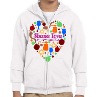 Shana Tova   Jewish New Year   Rosh Hashanah T Shirt Youth Zipper Hoodie | Artistshot