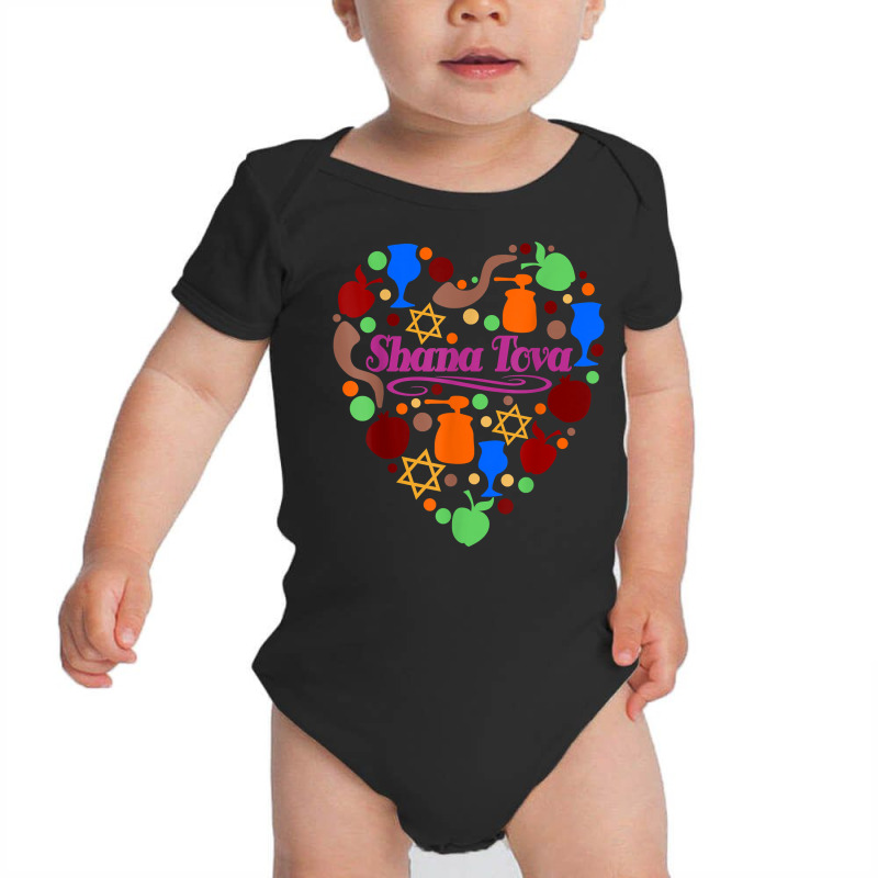 Shana Tova   Jewish New Year   Rosh Hashanah T Shirt Baby Bodysuit | Artistshot