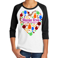 Shana Tova   Jewish New Year   Rosh Hashanah T Shirt Youth 3/4 Sleeve | Artistshot