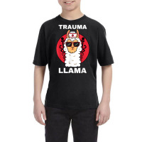 Trauma Llama Emt Responder Emergency Medical Technician Ems T Shirt Youth Tee | Artistshot