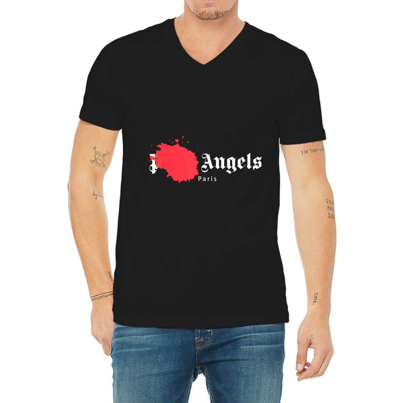 Angels , Pretty Angels Spray Design V-neck Tee | Artistshot