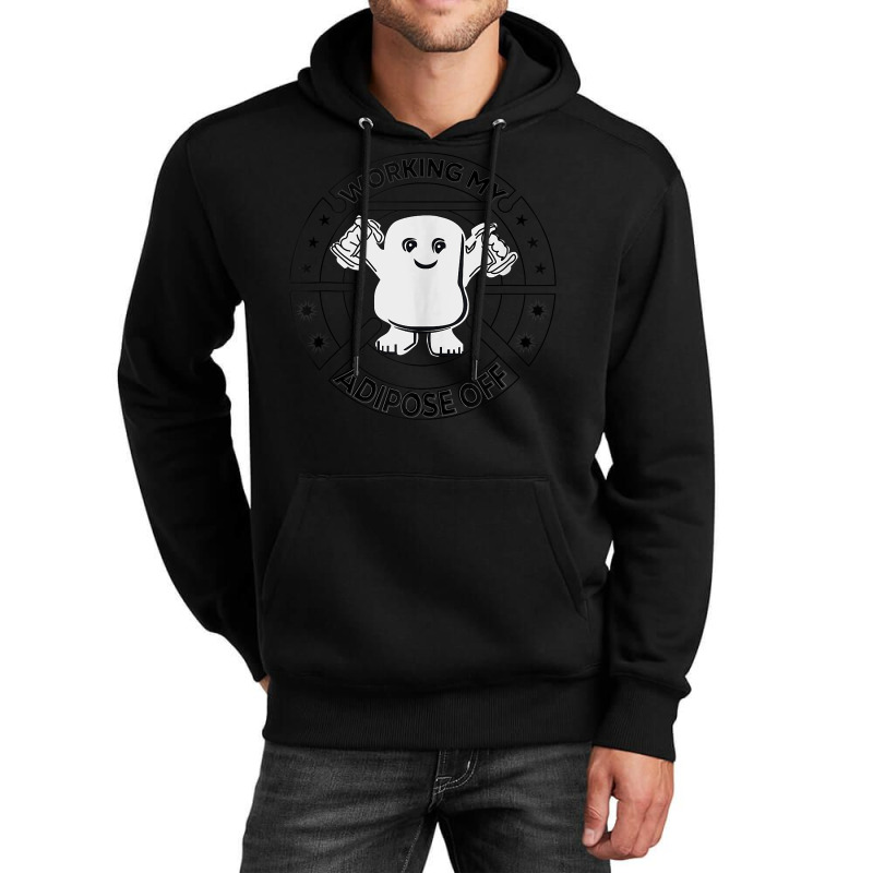 Working My Adipose Off  Funny Exercise Gift Apparel Tank Top Unisex Hoodie | Artistshot