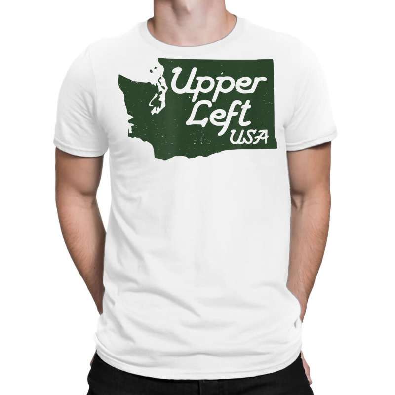 Upper Left Usa T Shirt Pnw Pacific Northwest Tee T-shirt | Artistshot