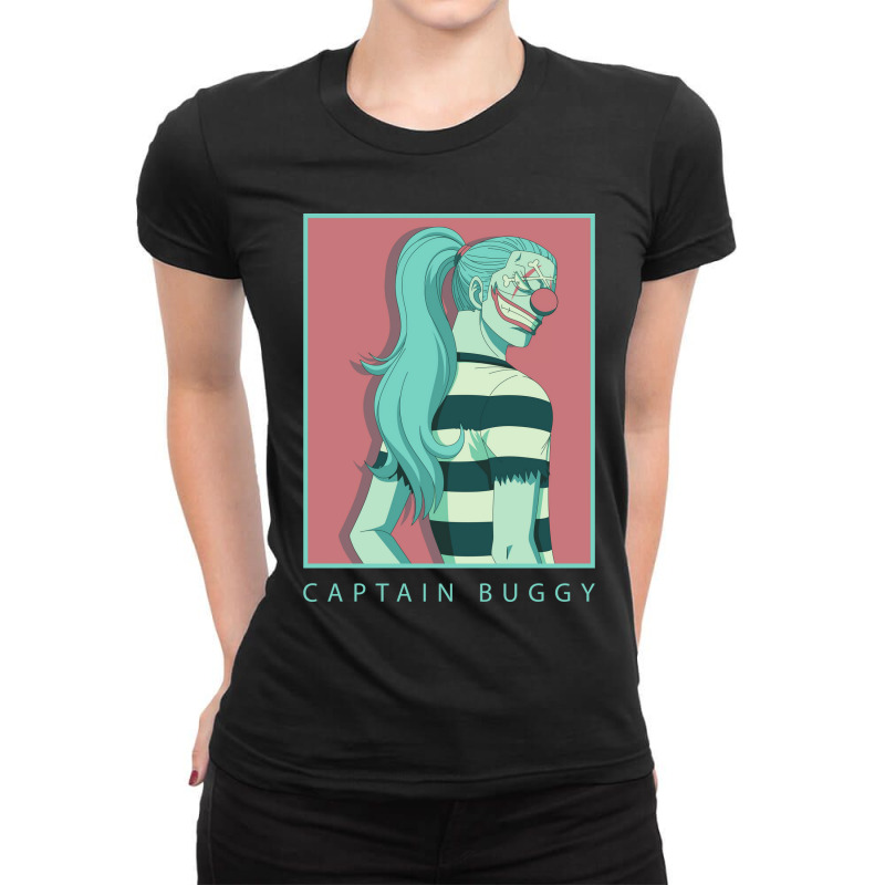 Character Animated Captain Anime Gifts Women Ladies Fitted T-Shirt by ArtistKaydence | Artistshot