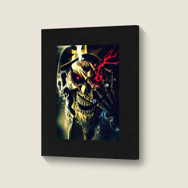 Funny Man Ainz Ooal Gifts Women Portrait Canvas Print | Artistshot