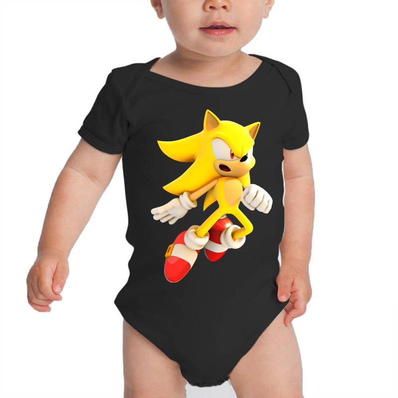 Yellow Hedgehog Jumps Aside Baby Bodysuit by GeorgeRWilcox | Artistshot