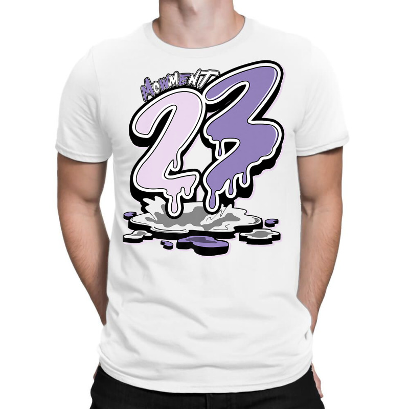 Tee To Match Jd 11 Low Pure Violet Dripping Number 23 Premium T Shirt T-shirt | Artistshot