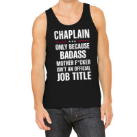 Gift For Badass Chaplain Tank Top | Artistshot