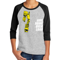 Transformers Bumblebee Awesome Overload Split Premium T Shirt Youth 3/4 Sleeve | Artistshot