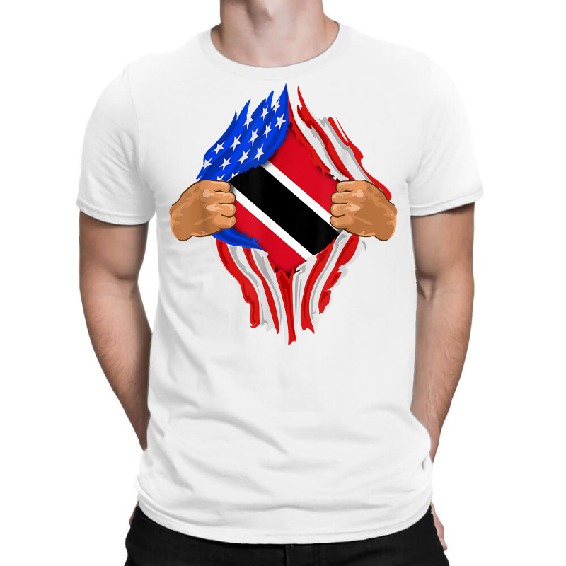 Trinidad And Tobago Blood Inside Me T Shirt  Flag Gift T-shirt | Artistshot