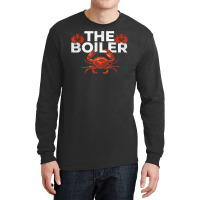 The Boiler   Funny Crab & Lobster Boil Chef T Shirt Long Sleeve Shirts | Artistshot