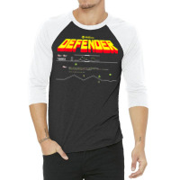 Willams Defender 80s Retro Video Arcade Game Hyperspace Gift T Shirt 3/4 Sleeve Shirt | Artistshot