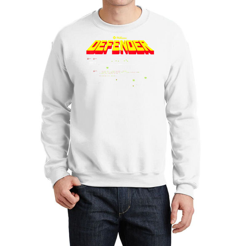 Willams Defender 80s Retro Video Arcade Game Hyperspace Gift T Shirt Crewneck Sweatshirt by nevinsledowtinwq | Artistshot