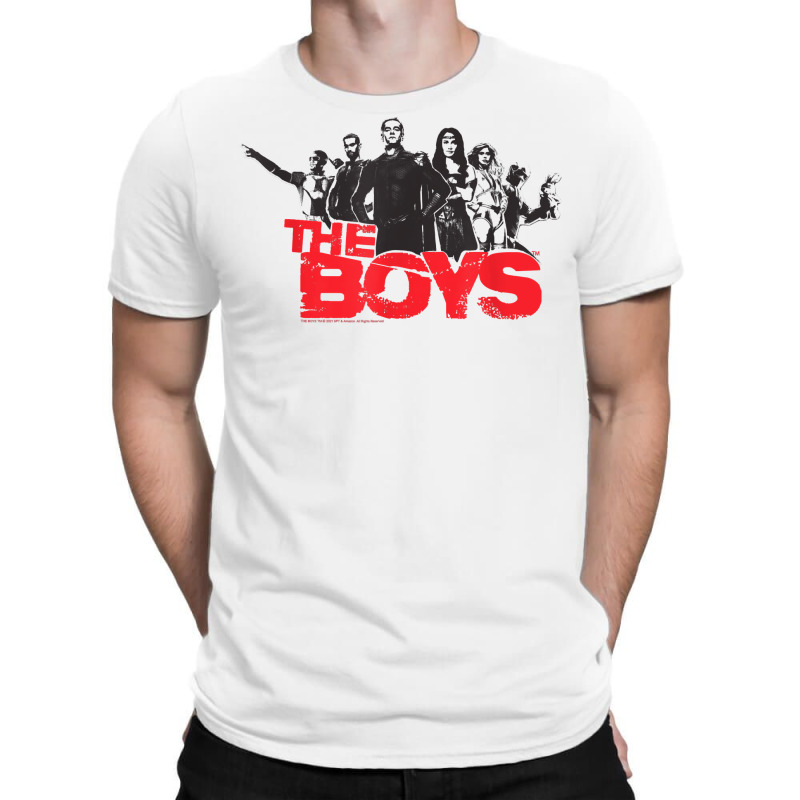 The Boys Hero Cutouts T Shirt T-shirt | Artistshot