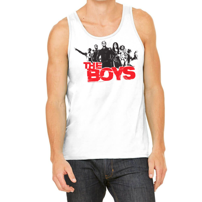 The Boys Hero Cutouts T Shirt Tank Top | Artistshot