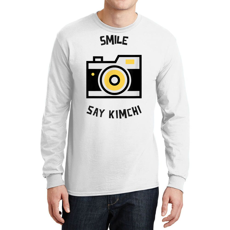 Smile Say Kimchi T Shirt Long Sleeve Shirts | Artistshot