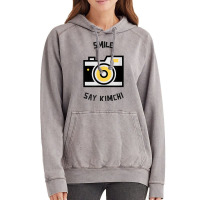 Smile Say Kimchi T Shirt Vintage Hoodie | Artistshot