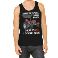 Smoke Turns Black Tractor Pulling Power Tractorpulling T Shirt Tank Top | Artistshot