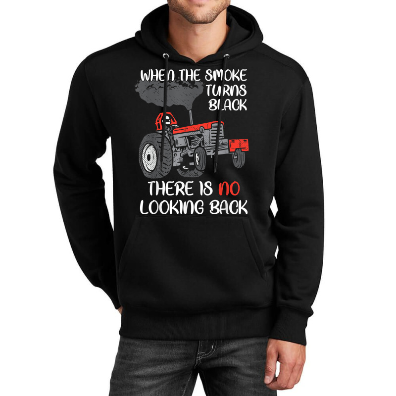 Smoke Turns Black Tractor Pulling Power Tractorpulling T Shirt Unisex Hoodie | Artistshot