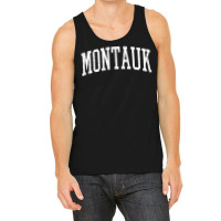 Varsity Distressed Montauk T Shirt Tank Top | Artistshot