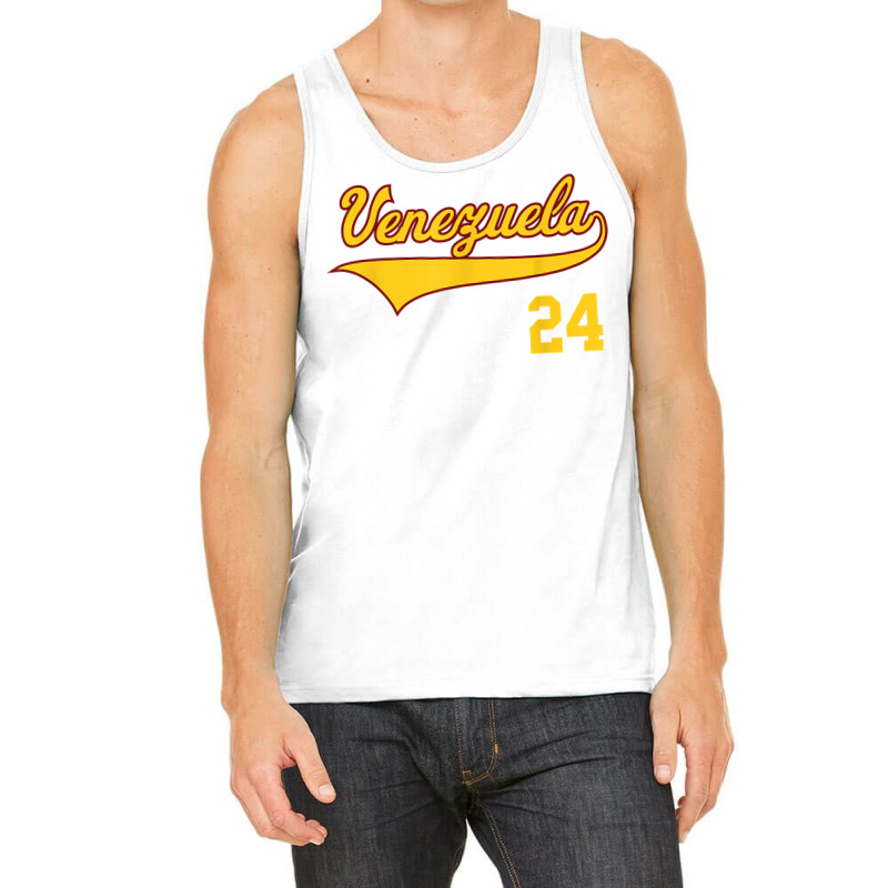 Venezuela Baseball T Shirt Vinotinto Beisbol 24 Tank Top | Artistshot