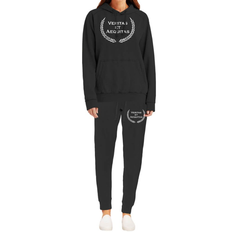 Veritas Et Aequitas   Latin Saying   Latin T Shirt Hoodie & Jogger Set | Artistshot