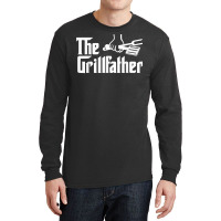 The Grillfather Funny Cool Bbq Grill Chef T Shirt Long Sleeve Shirts | Artistshot