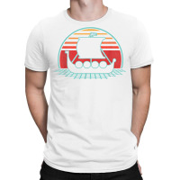 Viking Ship Retro Vintage 80s Style Gift T Shirt T-shirt | Artistshot