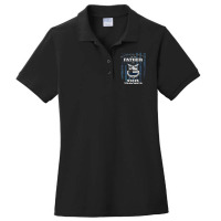 State Police Badge   Proud State Trooper Dad Ladies Polo Shirt | Artistshot