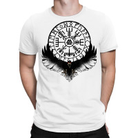 Viking Vegvisir Raven T Shirt T-shirt | Artistshot