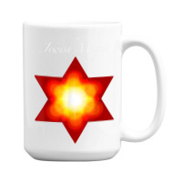 Star Of David Jewish Magic Mysticism Protection Symbol T Shirt 15 Oz Coffee Mug | Artistshot