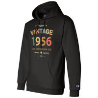 Vintage 1956 Legend 66th Birthday Awesome 66 Epic Grandma T Shirt Champion Hoodie | Artistshot