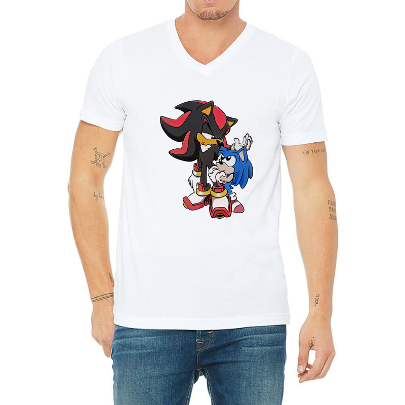 Classic Style 2 Hedgehog Cute V-neck Tee | Artistshot