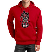 Super Black Hedgehog Over Opower Unisex Hoodie | Artistshot