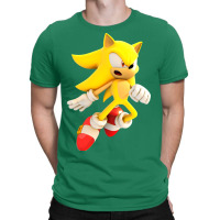 Yellow Hedgehog Jumps Aside T-shirt | Artistshot