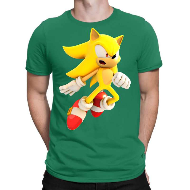 Yellow Hedgehog Jumps Aside T-shirt | Artistshot