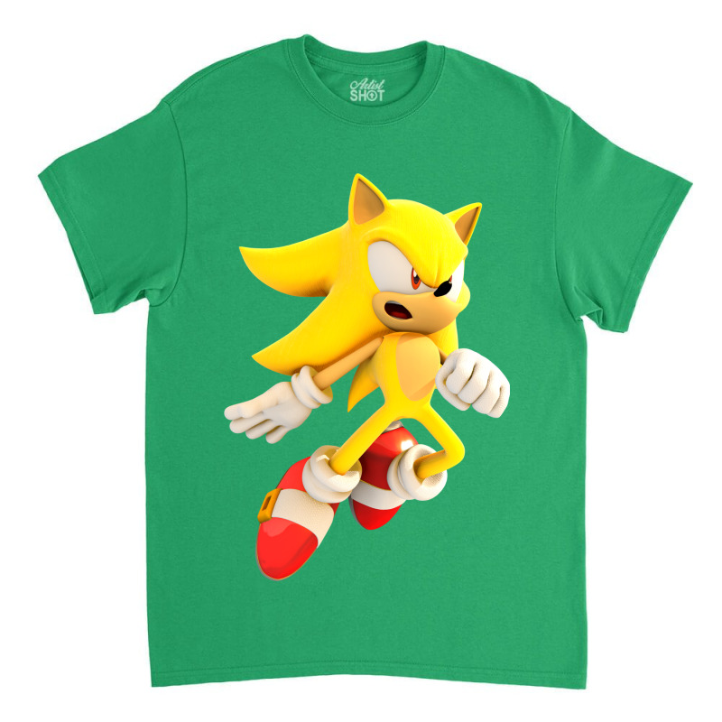 Yellow Hedgehog Jumps Aside Classic T-shirt | Artistshot