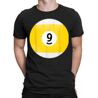 Number 9 Pool Ball, Billiard. Pool Ball T Shirt T-shirt | Artistshot