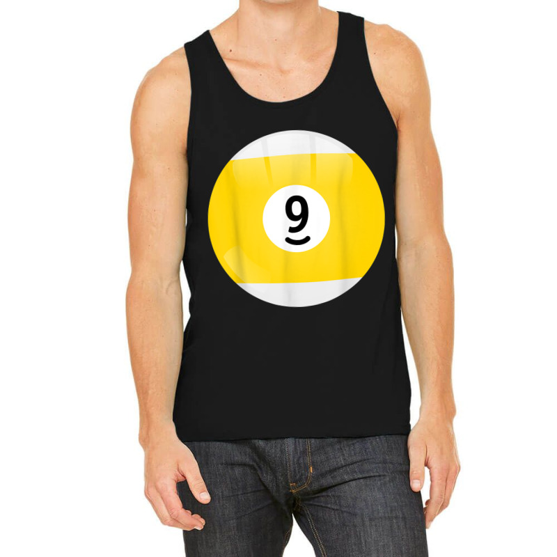 Number 9 Pool Ball, Billiard. Pool Ball T Shirt Tank Top | Artistshot