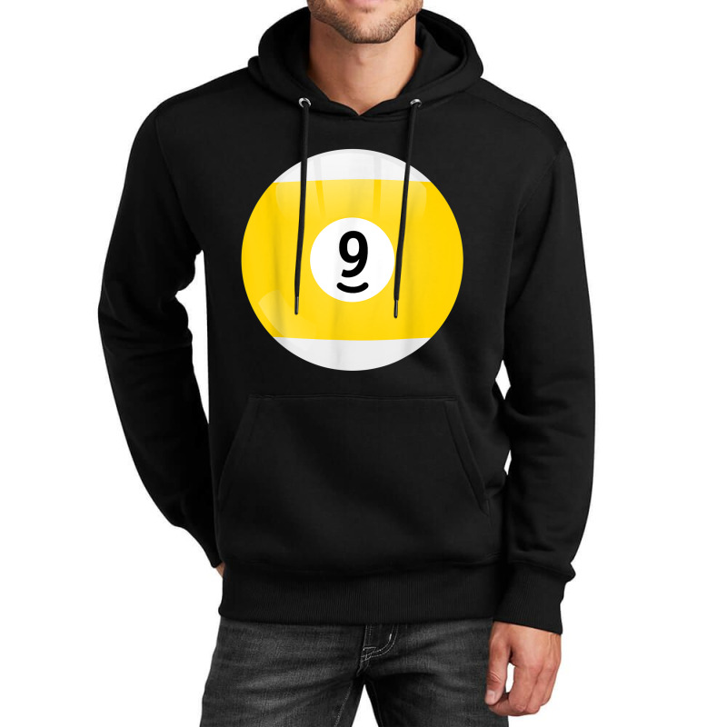 Number 9 Pool Ball, Billiard. Pool Ball T Shirt Unisex Hoodie | Artistshot