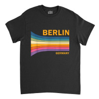 Retro Vintage 70s Berlin Germany T Shirt Classic T-shirt | Artistshot