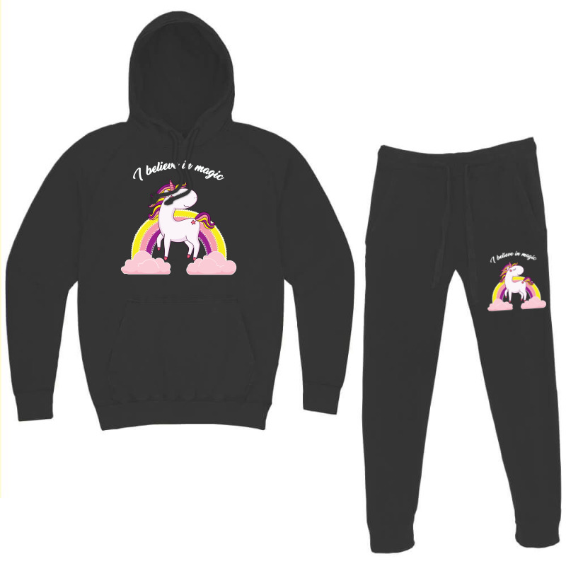 I Believe In Magic, Unicorn Hoodie & Jogger set by wishabi | Artistshot