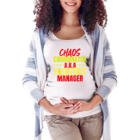 Facilities Manager Job Maintenance Employee Profession T Shirt Maternity Scoop Neck T-shirt | Artistshot