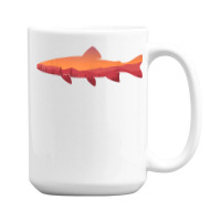 Fly Fishing Tshirt, Trout Fishing Tee, Fishing Lover T Shirt 15 Oz Coffee Mug | Artistshot