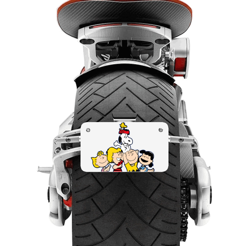 Friends Peanuts Motorcycle License Plate | Artistshot