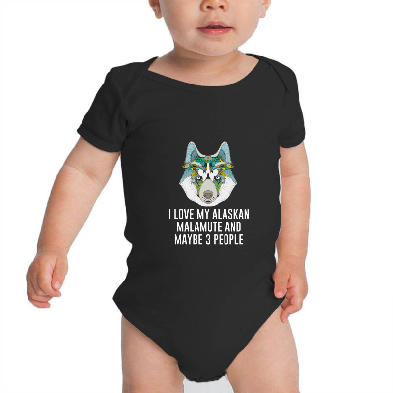 Alaskan Malamute Baby Bodysuit | Artistshot