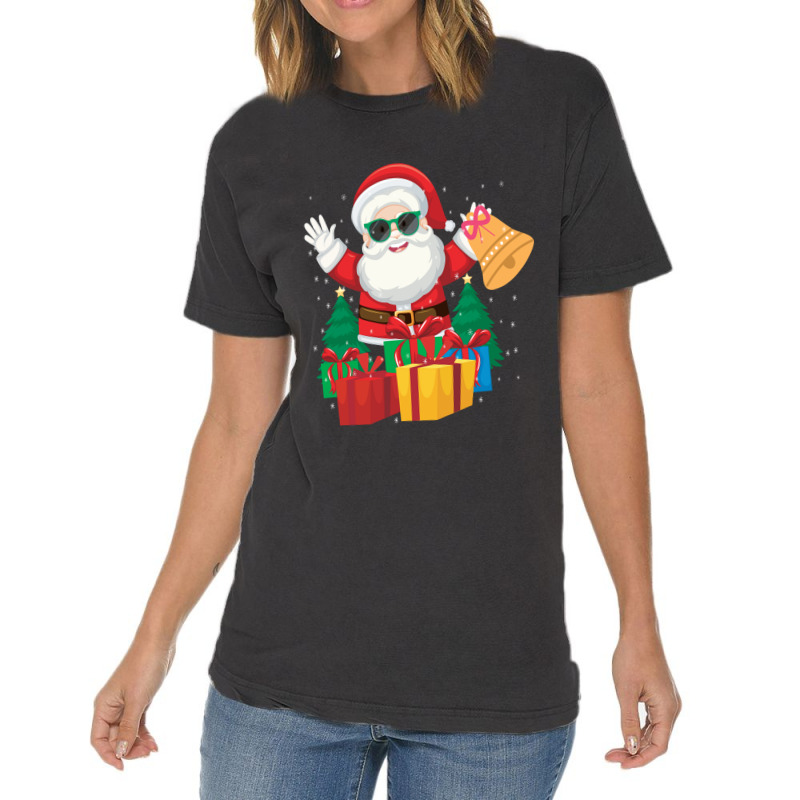 Christmas Santa Claus Vintage T-shirt | Artistshot